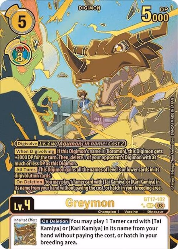 Greymon (Right) (Textured)